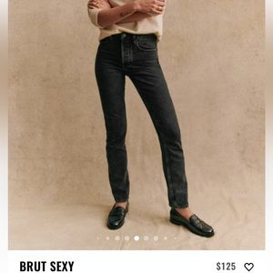 Brut sexy jeans by Sezane